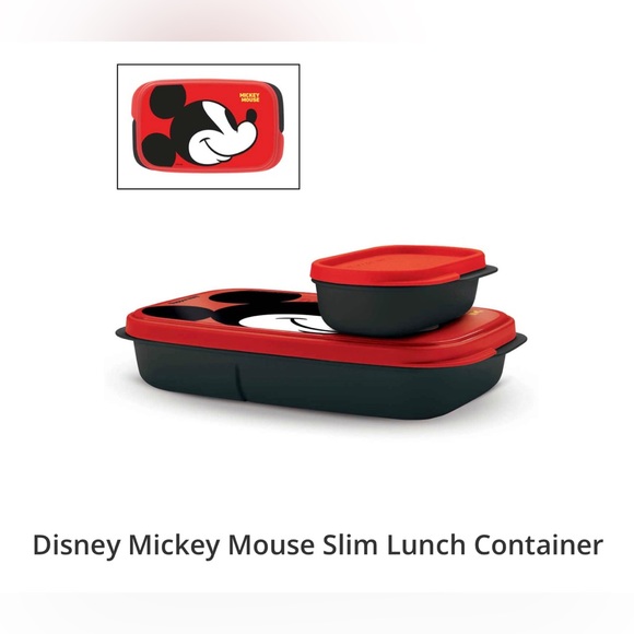Tupperware Other - Tupperware x Disney Mickey Mouse Snack and Lunch Complete Set